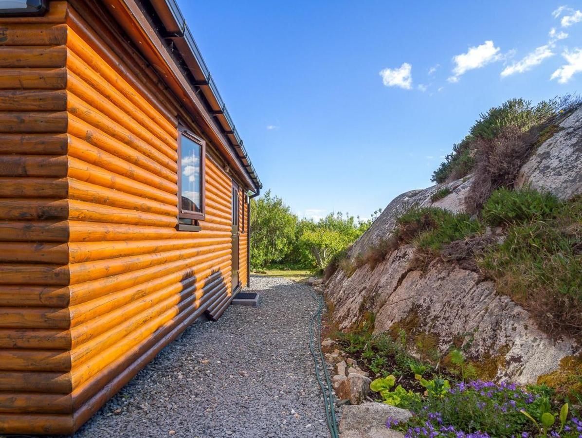 Seaside Log Cabin, Carna Villa Dış mekan fotoğraf