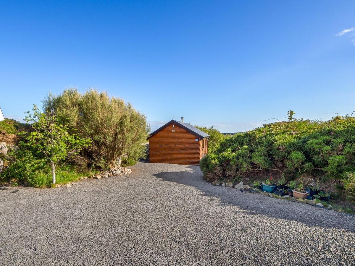 Seaside Log Cabin, Carna Villa Dış mekan fotoğraf