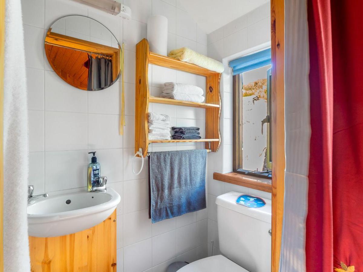 Seaside Log Cabin, Carna Villa Dış mekan fotoğraf